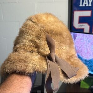 Vintage fur hat